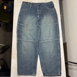 Vintage Ice Wear By Ice T Jeans Denim Hip Hop Y2K Wide Leg W38-L32